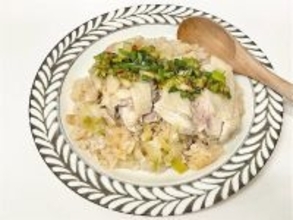 炊飯器で本格エスニック！「ねぎたっぷりカオマンガイ」作ってみた！【香味ダレも絶品】