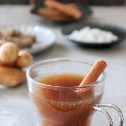 【葛根湯を手作り!?】寒気するので「漢方薬風ドリンク」作ってみた！くず粉にしょうが、シナモンでポカポカ♡