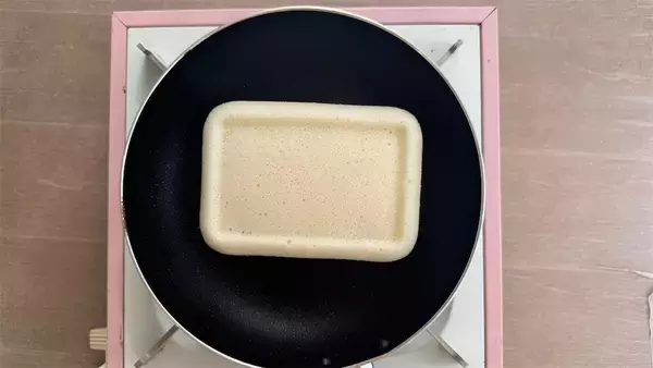 「【10分で米粉パン完成】レンジで「米粉の食パントースト風」ができる！サクもち神食感♡【元パティシエ直伝】」の画像