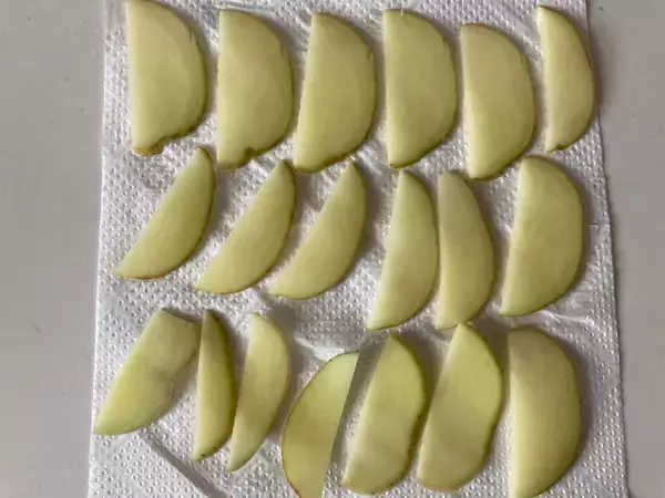 「【ダイソー】「電子レンジチップスメーカー」で作ったポテチは、本物みたいにパリパリになるの？【比較検証】」の画像