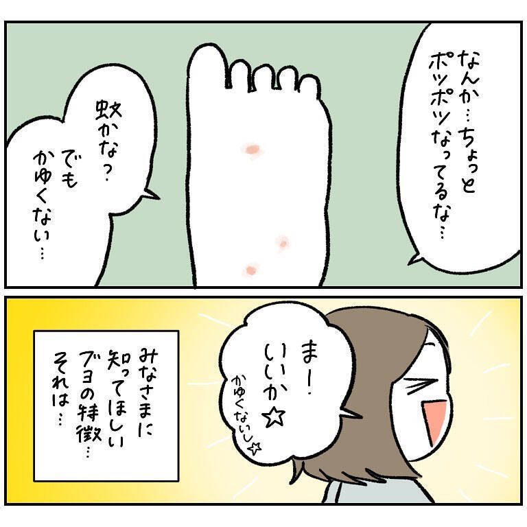 【ヤバい虫の悪夢②】虫に刺されたけど全然かゆくな～い♪放置した結果…現れし症状とは!?【momo漫画】