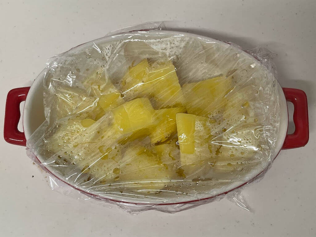 【卵不使用】でも「本気のじゃがいもカルボナーラ」作ってみた！ベーコンとチーズのうま味がしみしみ～♡