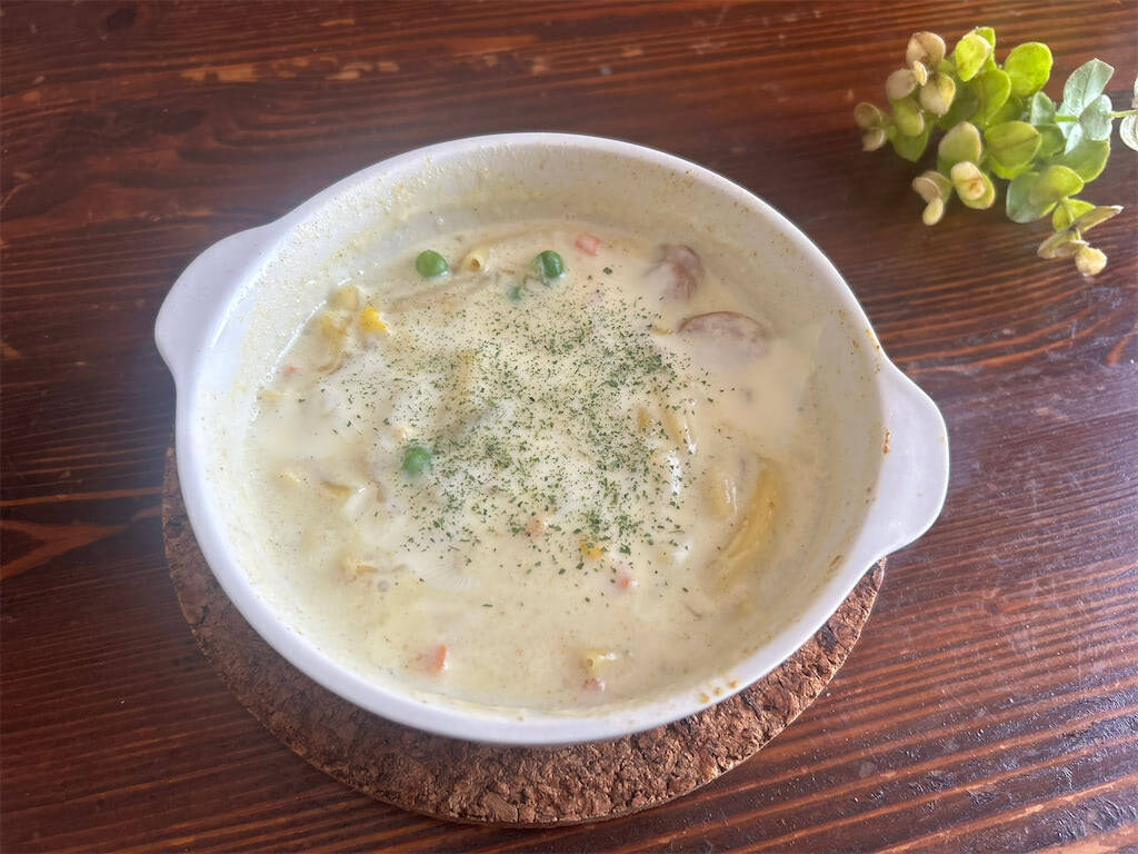 【グラタン革命】レンジ任せで「なんちゃってマカロニグラタン」作ろう！フライパン＆包丁いらず♡小麦粉も不要!?