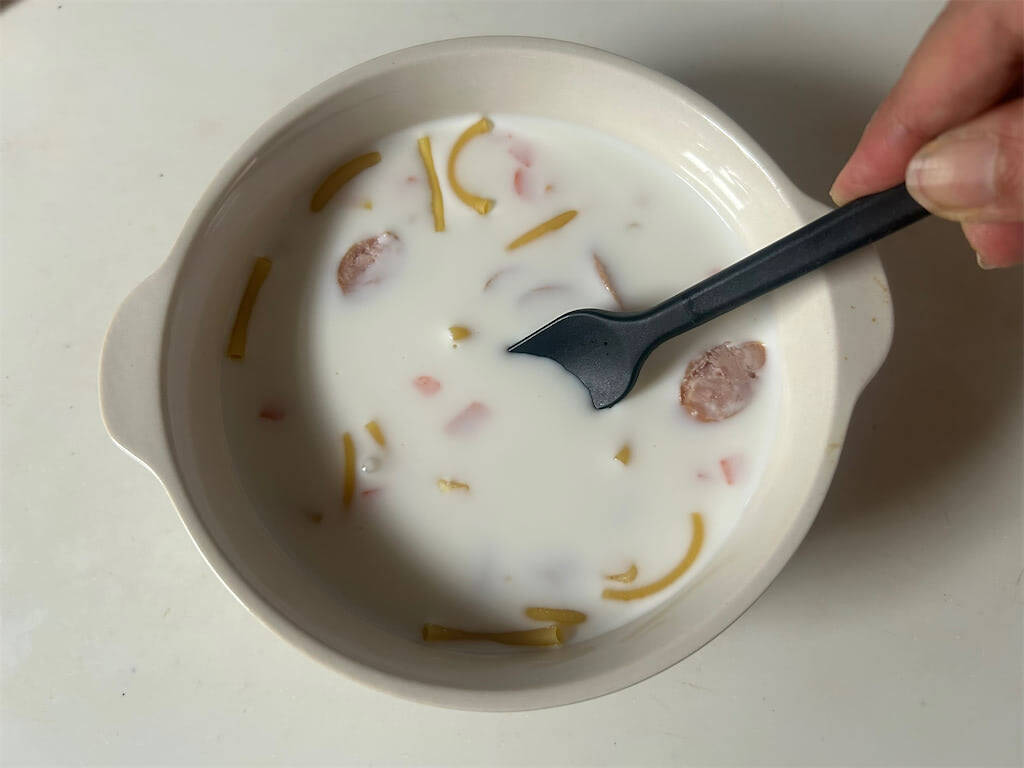 【グラタン革命】レンジ任せで「なんちゃってマカロニグラタン」作ろう！フライパン＆包丁いらず♡小麦粉も不要!?