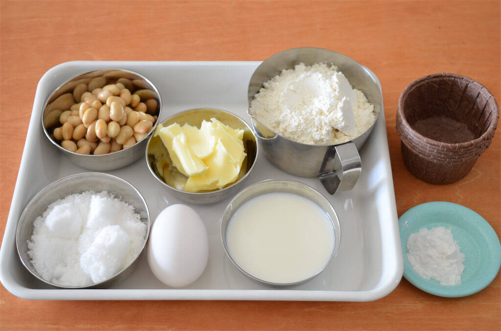 お豆をマルっと入れる「大豆マフィン」作ってみた！フワフワ生地にやわらかお豆が優しい♡【農家直伝】