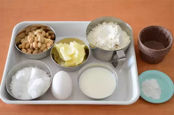 「お豆をマルっと入れる「大豆マフィン」作ってみた！フワフワ生地にやわらかお豆が優しい♡【農家直伝】」の画像