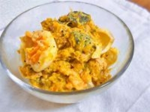 【かぼちゃはツナマヨに合わせろ！】卵ゴロゴロ「かぼちゃサラダ」作ってみた！オイル活用でしょっぱコク甘♡