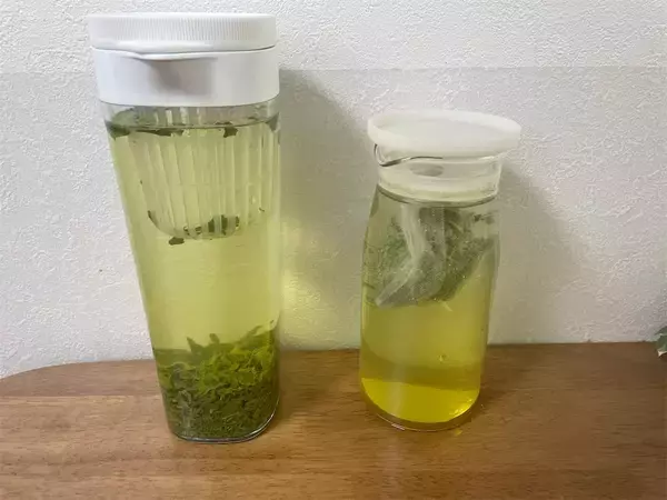 「【老舗お茶屋考案】今が旬♪「新茶」を急須ナシでおいしく淹れる方法は…「え、キッチンペーパーで⁉」冷茶もOK！」の画像