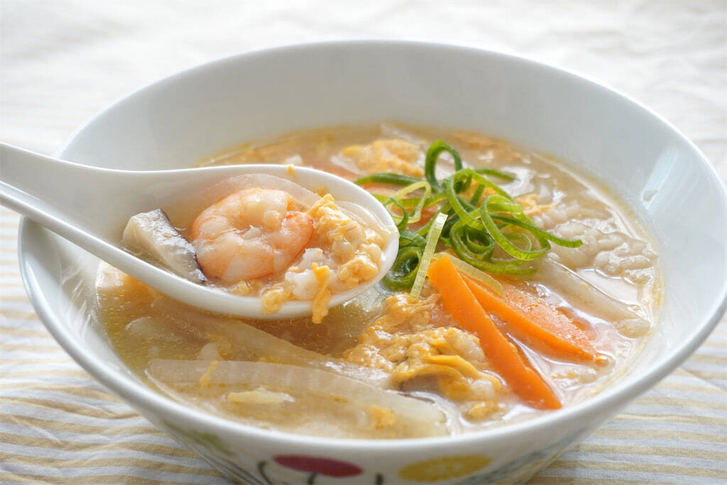 らっきょう酢で本格派「サンラータン風スープ」作ってみた！麺の代わりに大麦!?酸っぱヘルシー♡【農家直伝】
