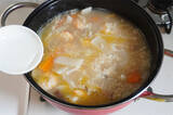 「らっきょう酢で本格派「サンラータン風スープ」作ってみた！麺の代わりに大麦!?酸っぱヘルシー♡【農家直伝】」の画像8