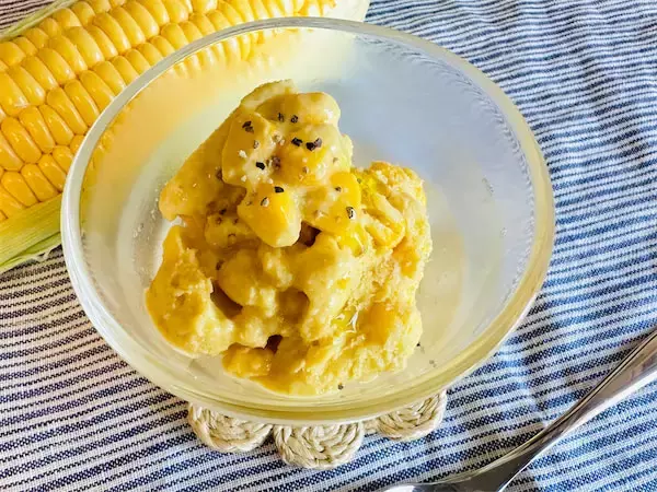 【1本丸ごとイン】天然イエローが眩しい♡「とうもろこしアイス」作ろう！プチプチ弾ける食感オモロ【農家直伝】