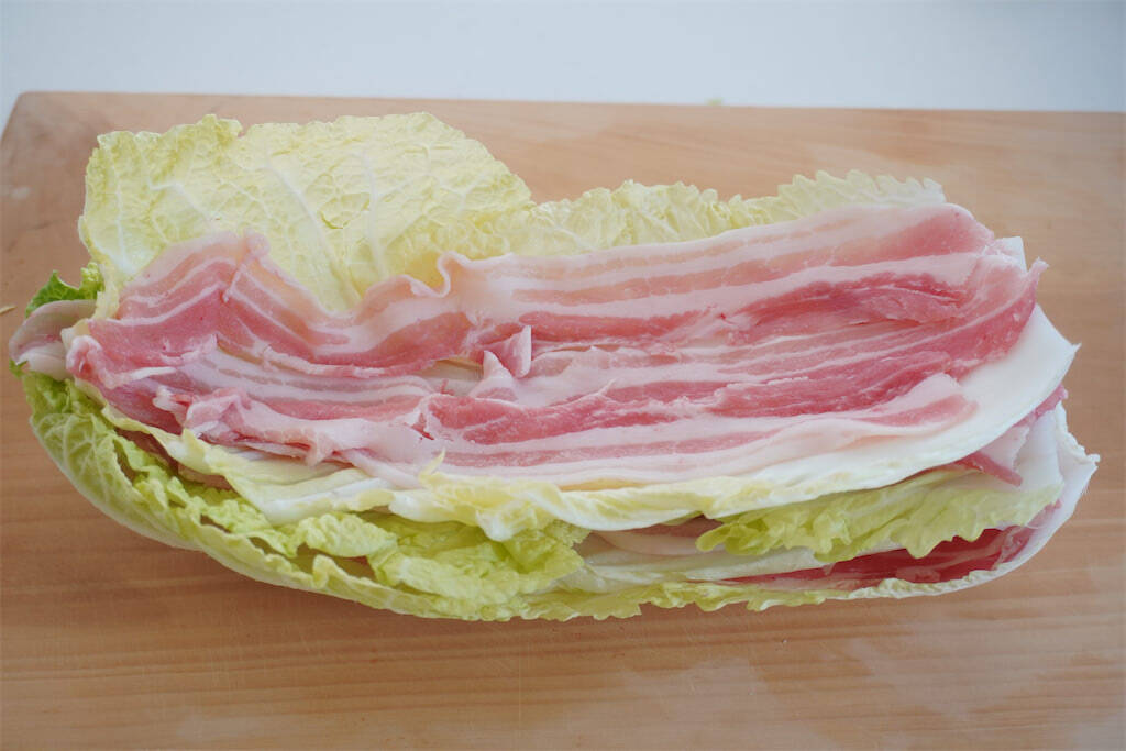 【長野県のミルフィーユ鍋】めんつゆ一発で極旨に♪白菜と豚肉の重ね方にもワザあり～！【農家直伝】