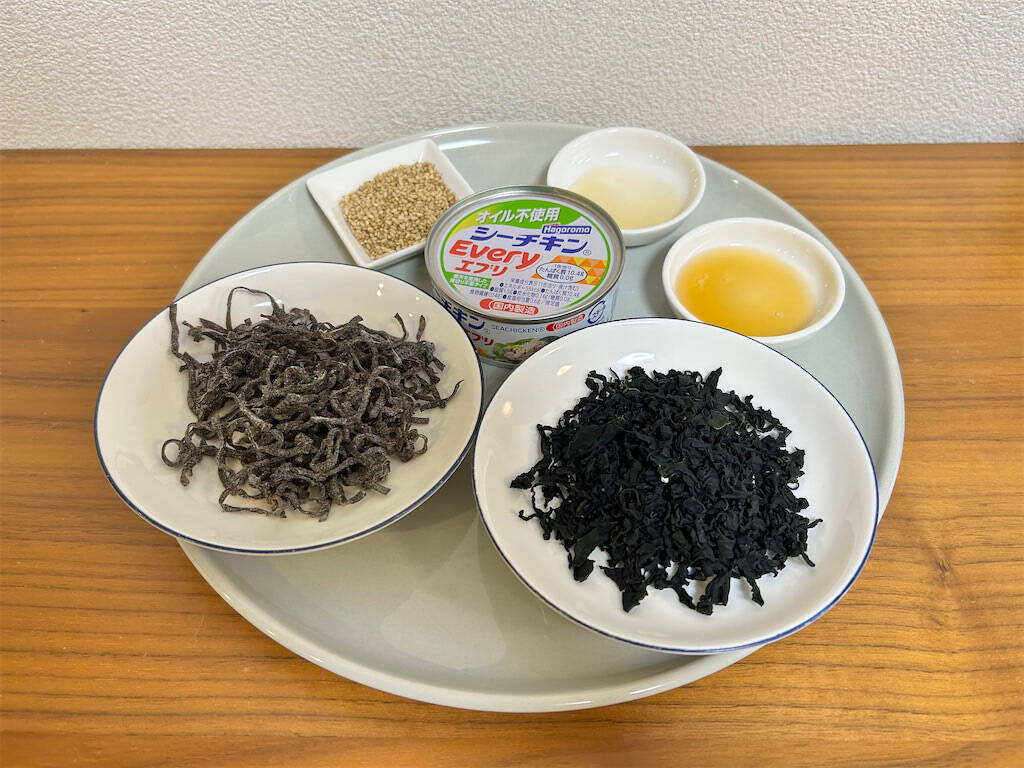 【海藻サラダの最適解】乾燥わかめで作れる「極上サラダ」作ってみた！ツナ＆塩こんぶで旨味爆上げ♪