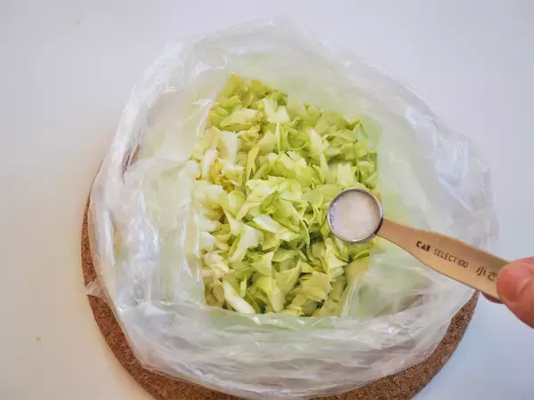 「【春限定】メンチっぽいのに軽やかな「春キャベツカツ」作ってみた！パン粉は薄めでふんわりシャキサクッ♪」の画像