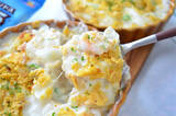 「【スナック菓子でグラタン!?】驚きの時短術！ドリトスで「とろ〜り絶品シーフードグラタン」作ってみた！」の画像13