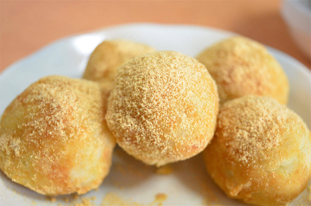 【芋好き必食】さつまいもと里芋がバトル!?「けんかもち」作ってみた！いや、仲良すぎかよ♡【高知の郷土食】