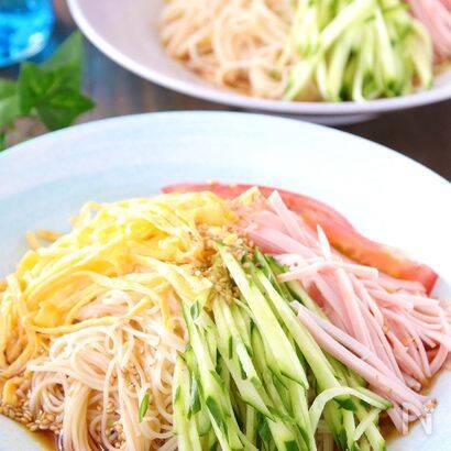 【そうめんでイイの!?】自家製ダレで絶品「冷やし中華そうめん」作ってみた！甘酸っぱくてツルンと爽快♪