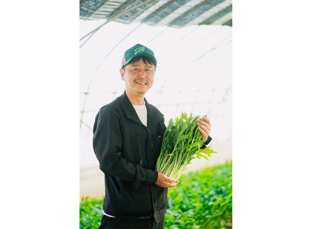 【田園日記～農と人の物語～】シャキシャキとした食感が心地よい「みず菜」