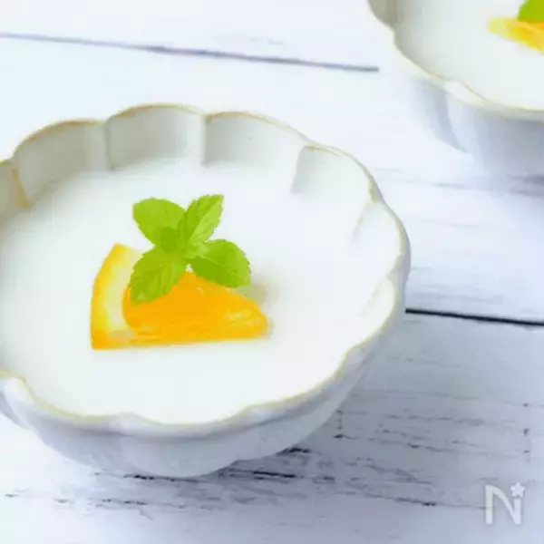「【スイーツな甘酒】砂糖不使用・美容にも良さげな「甘酒とヨーグルトのゼリー」作ってみた！やさしい甘味なの♡」の画像