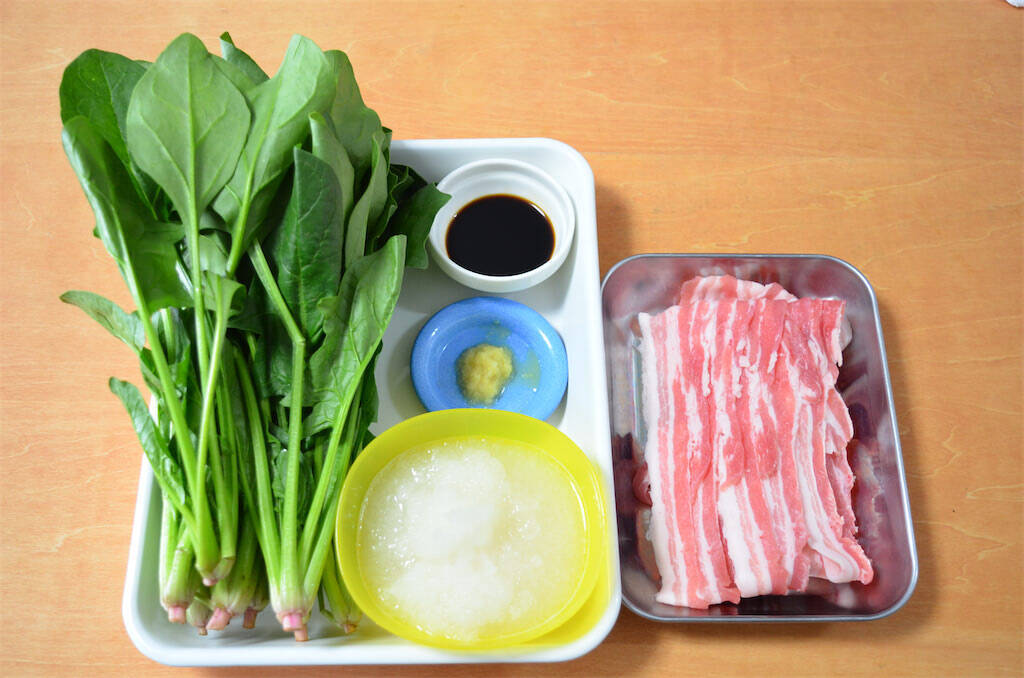 【しょうがでマンネリ打破】肉巻きを「しょうが焼き風」で作ってみた！ほうれん草からお肉の旨みエキスが♡