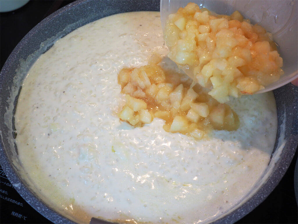 【桃をご飯に入れる!?】まるで高級イタリアン♪な「桃のミルクリゾット」作ってみた！【コンテスト優秀作】