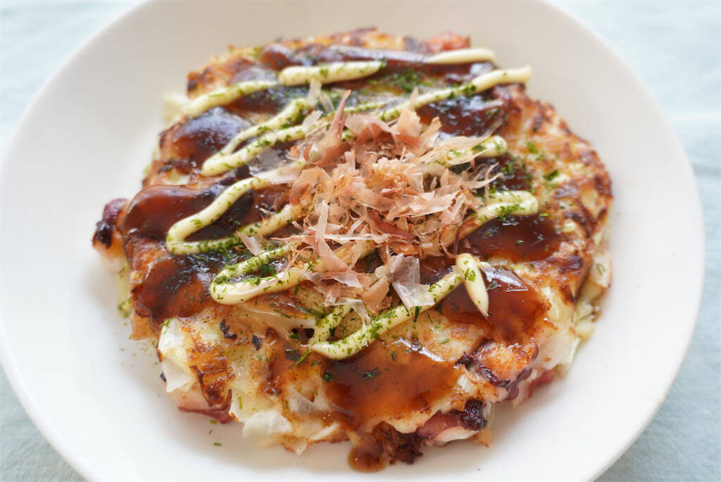 【シン・粉モンゲットだぜ！】イイとこ取りな「お好みたこ焼き」作ってみた！カリッと焼いて口福♡【農家直伝】