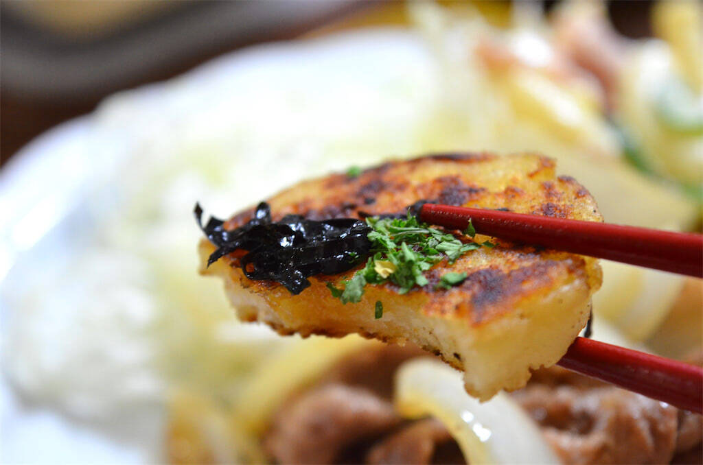 新時代のスナック菓子爆誕!?「もちもちポテト」はマッシュしてマヨで焼く！ハッシュドポテト風♪【農家直伝】