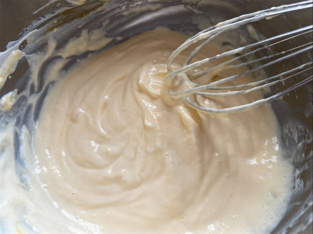 【砂糖なしでも芳醇な甘さ】甘酒＆メープルで「バスクチーズケーキ」作ってみた！濃厚なのに後味軽〜いの♡