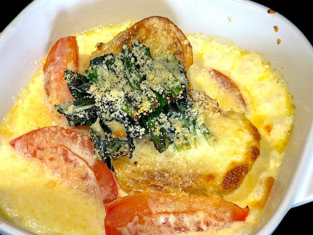 【新じゃが＆ほうれん草】でチーズ焼き作ろう！農家秘伝のソースが絶品♡野菜嫌いの子どもがペロリな件