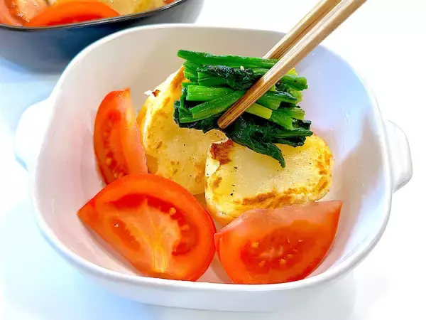 「【新じゃが＆ほうれん草】でチーズ焼き作ろう！農家秘伝のソースが絶品♡野菜嫌いの子どもがペロリな件」の画像