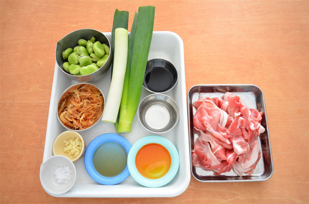 【ラー油で炒めると甘くなる!?】素材の味が引き立つ「そら豆と豚肉のラー油炒め」作ってみた！桜エビがいい仕事