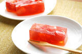 「【まるでいちごの煮こごり】「まるごとフレッシュ煮」でいちごの寒天ゼリー作ってみた！甘みと香り華やかすぎ♡」の画像8