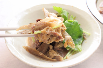 【フライパンで出来る鍋!?】どじょうは入れずに「ごぼうと牛こまの柳川風」作ってみた！卵とろとろ甘辛味♪