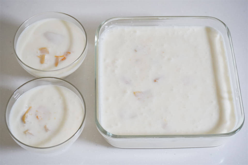 【懐かしの給食デザート再現】生クリームで濃厚仕立てに♡「フルーツ入りヨーグルト」作ってみた！【農家直伝】