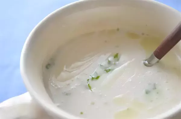 「【味噌味のポタージュ!?】ホクホク長芋で「和風ポタージュ」作ってみた！生姜加入で冷える季節の救世主に♡」の画像