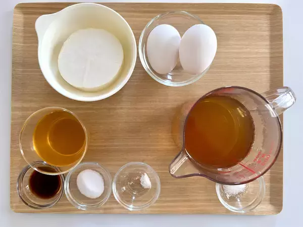 「【究極ののど越し】具は大根、以上！昭和のシンプルレシピ「大根の茶碗蒸し」作ってみた♪ダシ濃厚な卵豆腐風♡」の画像