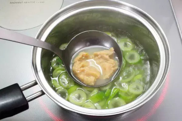 「【二日酔いがスーッと楽に】梅干し！とろろ昆布！長ねぎの神コンボみそ汁作ってみた！重い胃腸にじ〜んと沁みる」の画像