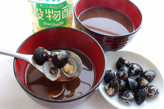 【二日酔いの救世主】定番の「しじみ汁」をなんと「お酢」でパワーアップさせてみた！赤みその旨み沁みるね～