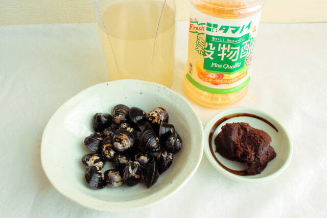 【二日酔いの救世主】定番の「しじみ汁」をなんと「お酢」でパワーアップさせてみた！赤みその旨み沁みるね～