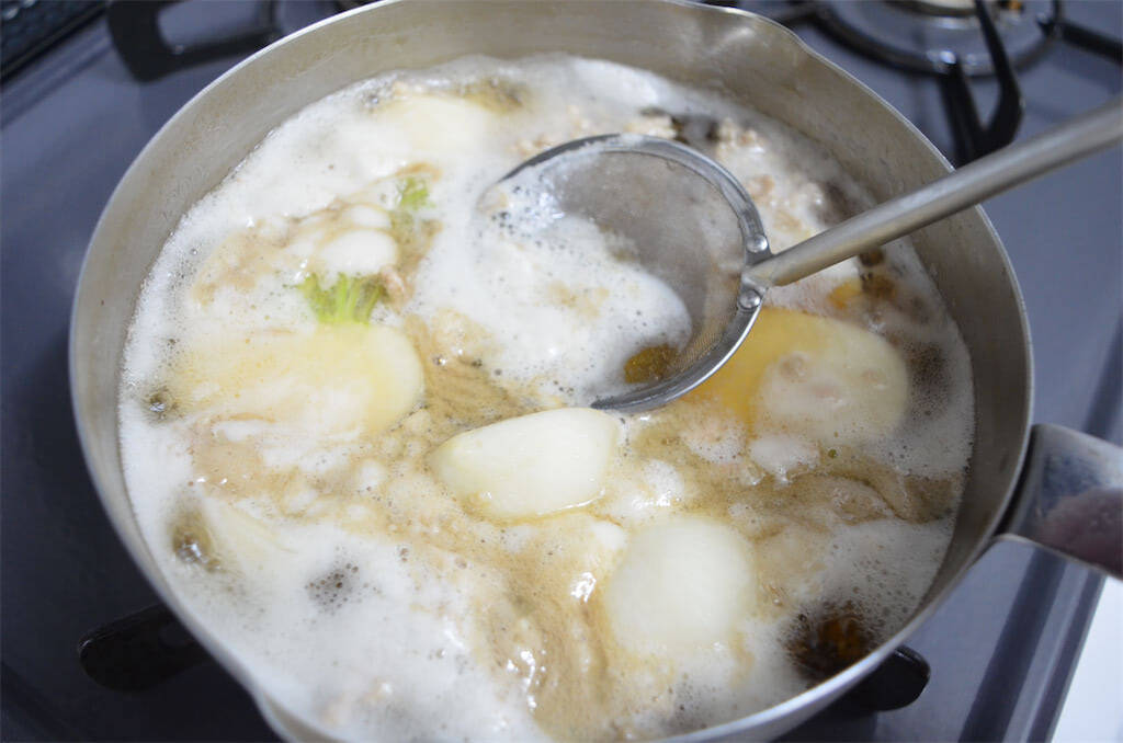 【お鍋1つで完成】ツヤッツヤ餡がスルスル喉へ♡「かぶのひき肉あんかけ」作ってみた！かぶも飲めるぞ♪