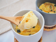 【レンチン3分】これ以上簡単はない！調味はお吸い物の素だけの「茶碗蒸し」に挑戦！口当たりつるん♡
