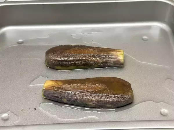 「【なすの第4の食べ方】とろんとろんの「お刺身」になるって!?昭和初期の斬新なす料理、作ってみた！」の画像