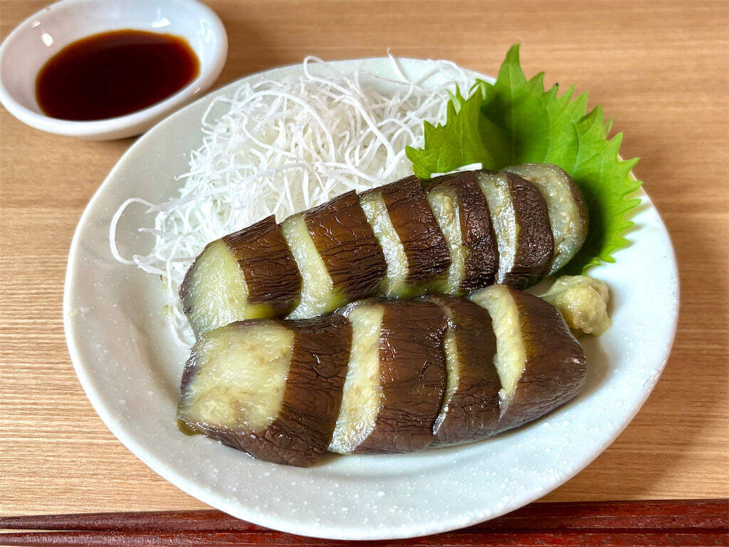 【なすの第4の食べ方】とろんとろんの「お刺身」になるって!?昭和初期の斬新なす料理、作ってみた！