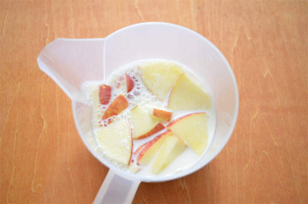 【フルーツ牛乳にとろろを!?】農家直伝のフルーツジュースは「長芋」入り！とろみ追加で食べるジュースに♡