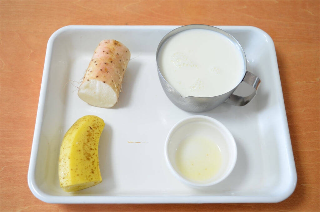 【フルーツ牛乳にとろろを!?】農家直伝のフルーツジュースは「長芋」入り！とろみ追加で食べるジュースに♡