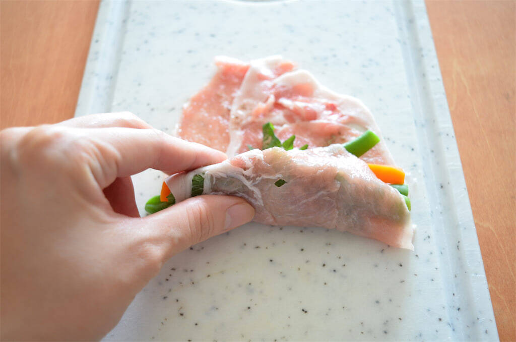 【調理のお得ワザ】定番すぎる野菜肉巻きは「揚げ」と「照り焼き」ダブルで作るべし！【農家直伝】