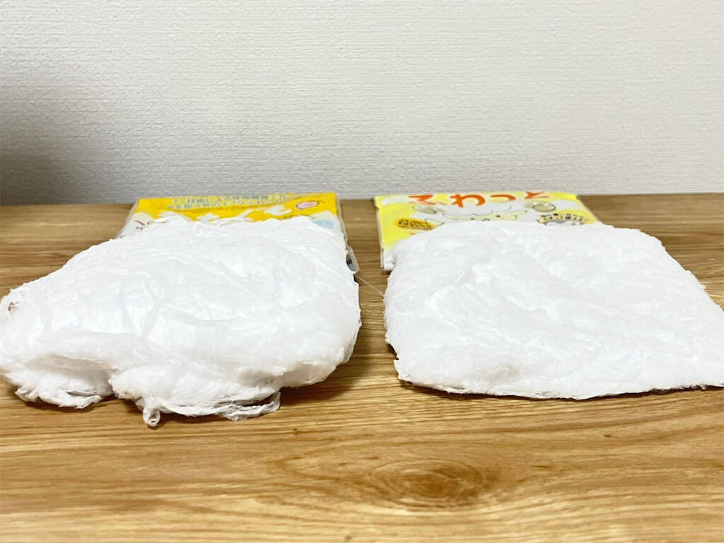 油処理の救世主！油吸着材のダイソー「わたぐも」とセリア「ふわっと」の実力の差を徹底検証してみた！