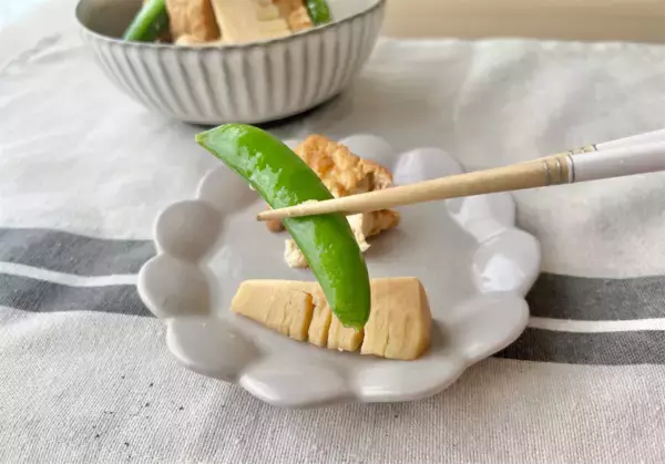 「【水煮でも旨い】春っぽさ味わいたいので「たけのこと厚揚げのほっこり煮」作ってみた！だしの香りたまんない♪」の画像