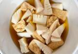 「【水煮でも旨い】春っぽさ味わいたいので「たけのこと厚揚げのほっこり煮」作ってみた！だしの香りたまんない♪」の画像7