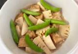 「【水煮でも旨い】春っぽさ味わいたいので「たけのこと厚揚げのほっこり煮」作ってみた！だしの香りたまんない♪」の画像8